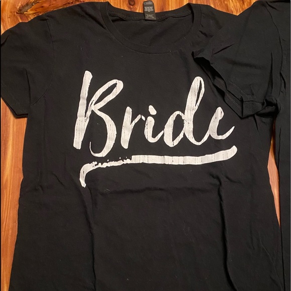 Bride/groom tees - Picture 2 of 5